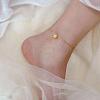 Stainless Steel Charm Anklets for Women WG18C2B-10-1
