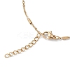 Ion Plating(IP) 304 Stainless Steel Satellite Chain Bracelets for Men Women STAS-B039-12G-3
