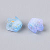 Frosted Transparent Acrylic Beads FACR-T009-01B-3