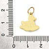 Printed 304 Stainless Steel Pendants SA-CBA59B8-02K-G-3