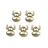 Spray Painted Opaque Resin Cabochons CRES-N027-11-2