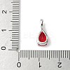 Brass Birthstone Pendants KK-D372-02P-4