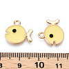 Light Gold Plated Alloy Pendants ENAM-T009-19B-3