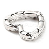 Tibetan Style Alloy Linking Rings PALLOY-P293-037AS-2