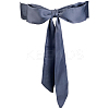 Long Polyester Silk Scarf for Women Girls AJEW-WH20022-48A-1