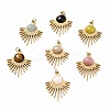 Natural Mixed Gemstone Pendants STAS-A057-23-1