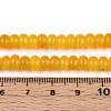 Dyed Natural White Jade Beads Strands X-G-T139-59A-07-5