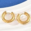 202 Stainless Steel Polishing Hoop Earrings EJEW-M106-02G-03-3