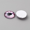 Glass Cabochons LS-GLAA-WH0033-75F-09-2