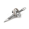 Alloy Enamel Big Pendants FIND-A042-28B-AS-2