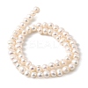 Natural Cultured Freshwater Pearl Beads Strands PEAR-L034-04-4