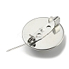 Round Glass Brooches FIND-Q096-01L-2