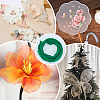30Pcs Polyester Silk Flower Stockings Material AJEW-CY0002-29A-5