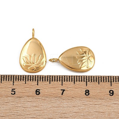 304 Stainless Steel Pendants STAS-A120-08G-1
