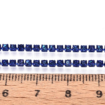 Iron Rhinestone Cup Chains CH-T006-05B-15-1