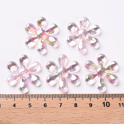 Transparent Acrylic Beads TACR-S154-35C-902-1