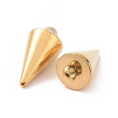 Ion Plating(IP) 304 Stainless Steel Pendants STAS-G214-47G-02A-1
