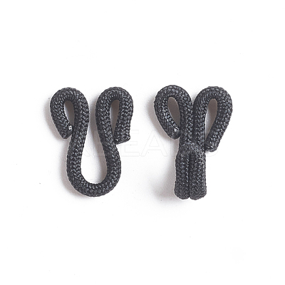 Cloth Clover Brass Buckles DIY-WH0162-94C-01-1