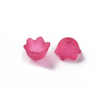 Transparent Acrylic Beads Caps PL543-12-1