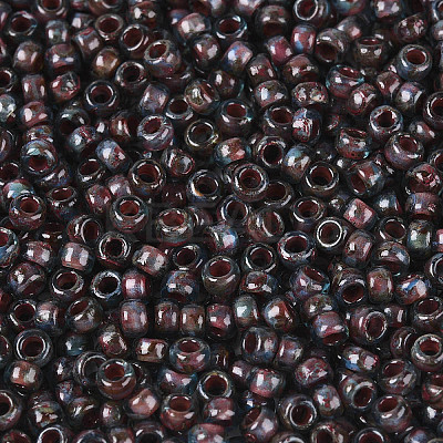 Picasso Cylinder Glass Seed Beads SEED-N011-01C-1