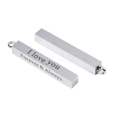 Non-Tarnish 304 Stainless Steel Pendants STAS-N095-090-1