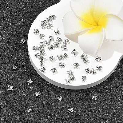 SHEGRACE Brass Bead Tips XGRQ1R799-354P-1