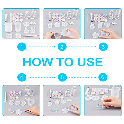 DIY Quicksand Jewelry Making DIY-PH0026-44-1