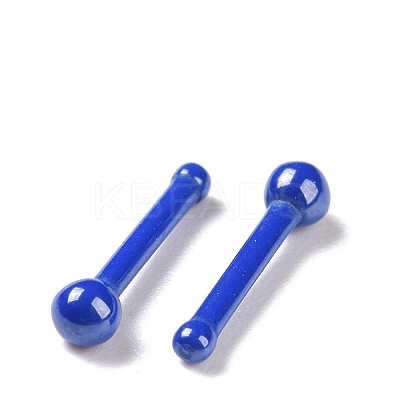 Hypoallergenic Bioceramics Zirconia Ceramic Round Ball Nose Bone Rings AJEW-Z014-03-1