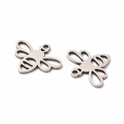 Non-Tarnish 201 Stainless Steel Charms LS-STAS-E188-03P-1