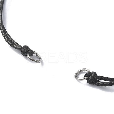 Adjustable Eco-Friendly Korean Waxed Polyester Cord Bracelet Making AJEW-JB01195-03-1