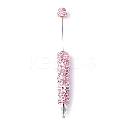 Alloy Beadable Pen AJEW-A066-02K-1