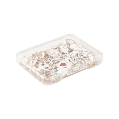 40Pcs 20 Styles Alloy Enamel Pendants ENAM-FS0003-32-1