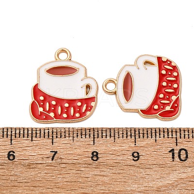Christmas Alloy Enamel Pendants LS-ENAM-K080-01G-G-1