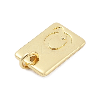 Brass Pendants KK-H206-10G-Q-1