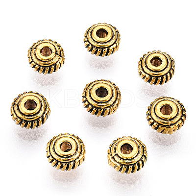 Tibetan Style Spacer Beads X-GLF0149Y-NF-1