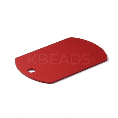 Dog Tag Blanks Aluminum Pendants FIND-WH0135-60C-1