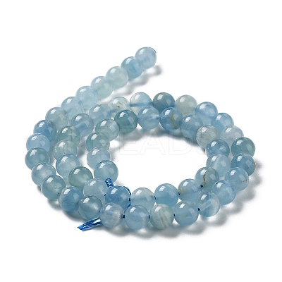 Natural Blue Calcite Beads Strands G-F756-A02-02-1