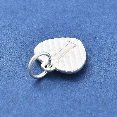 925 Sterling Silver Heart with Capital Letter Charms STER-S009-13I-S-1