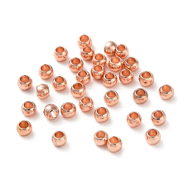 Rack Plating Brass Spacer Beads KKB-I709-03A-RG-1