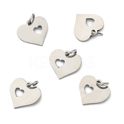 Non-Tarnish 304 Stainless Steel Pendants A-STAS-Q201-T457S-1