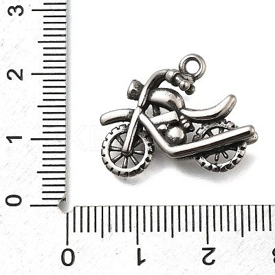 304 Stainless Steel Pendants STAS-L284-45AS-1