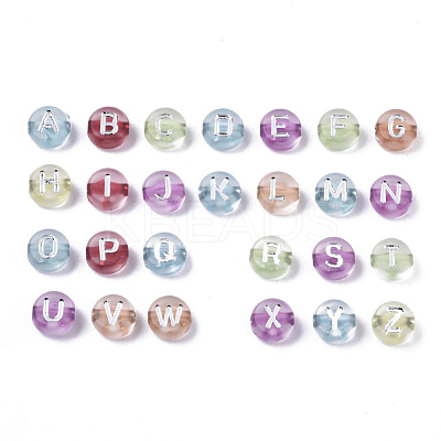 Transparent Acrylic Beads X-PACR-N006-002-1