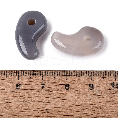 Natural Grey Agate Pendants G-S294-07B-12-1