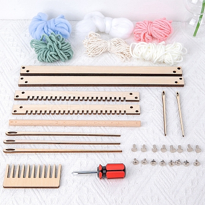 Wood Weaving Looms Kit LS-SENE-PW0003-109-1