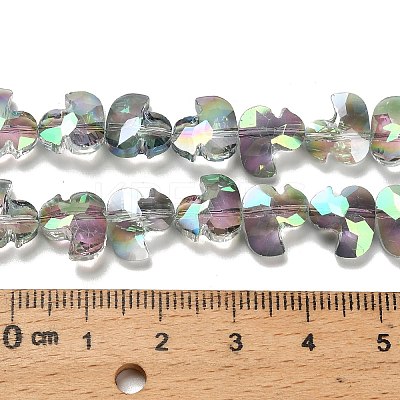 Electroplate Glass Beads Strands EGLA-P066-03A-FR04-1