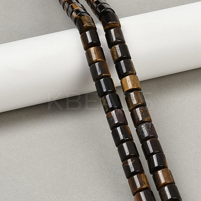 Natural Tiger Eye Beads Strands G-G275-D22-10x10mm-1