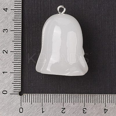 Halloween Theme Luminous Resin Pendants RESI-S06-01C-1