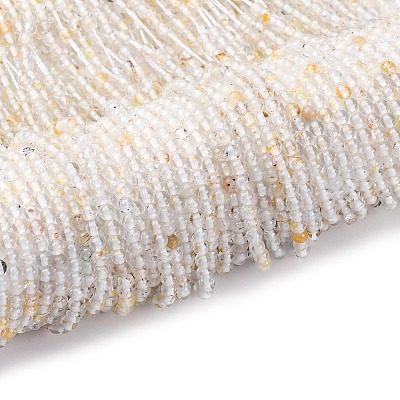 Natural White Topaz Beads Strands LS-G-RM2025-B04-3mm-1