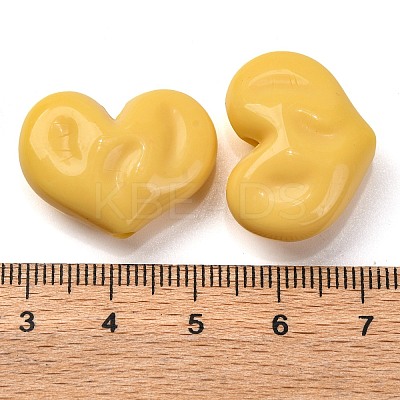 Opaque Acrylic Beads OACR-Z013-33C-1