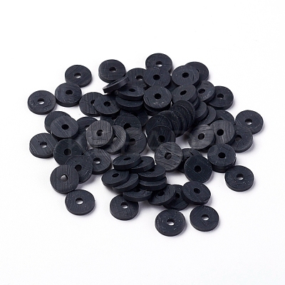 Handmade Polymer Clay Beads CLAY-R067-8.0mm-B42-1